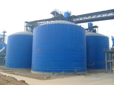 镇赉水泥钢板库改造