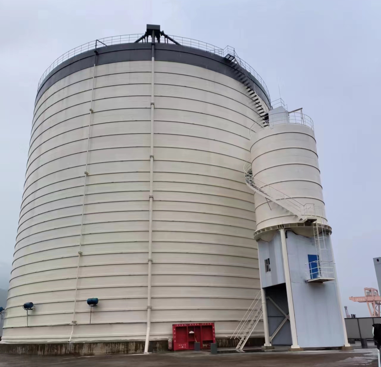 镇赉10万吨水泥钢板库